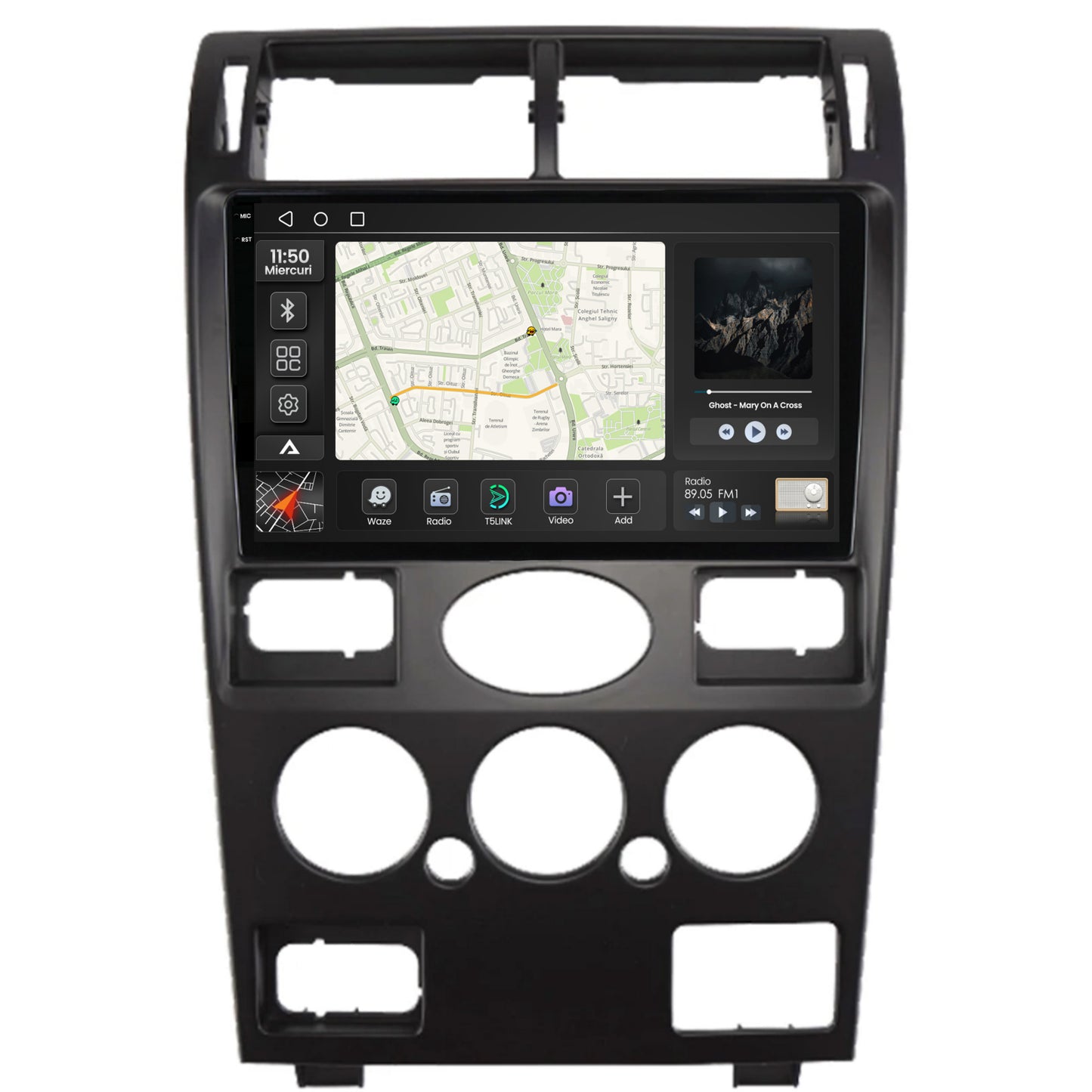 Navigatie 2K Ford Mondeo (2001-2007) Clima Manuala, Android, S-Quadcore / 4GB RAM + 64GB ROM, 9.5 Inch - AD-BGS90042K+AD-BGRKIT127 - Copie