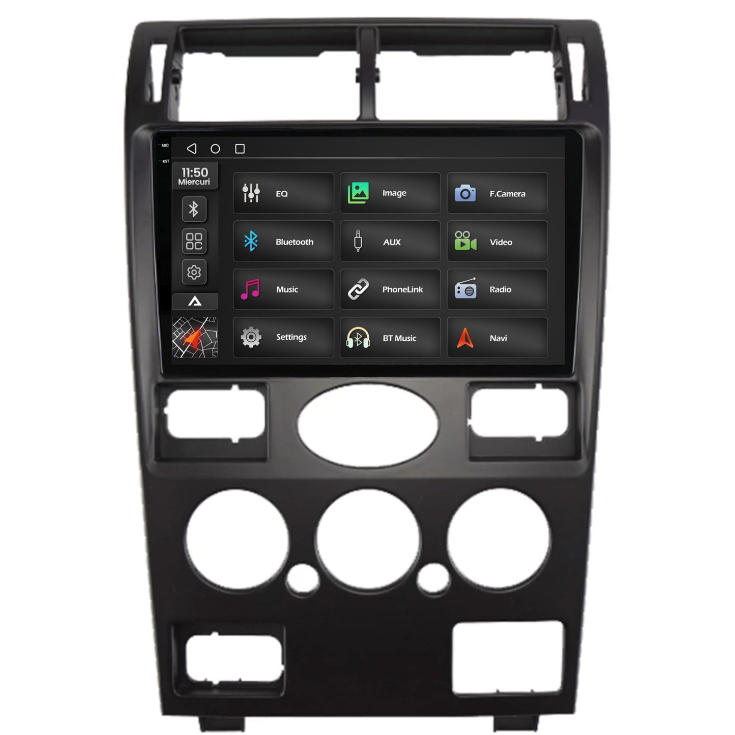 Navigatie 2K Ford Mondeo (2001-2007) Clima Manuala, Android, S-Quadcore / 4GB RAM + 64GB ROM, 9.5 Inch - AD-BGS90042K+AD-BGRKIT127 - Copie