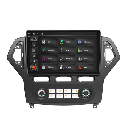 Navigatie 2K Ford Mondeo (2007-2010) Clima Automata, Android, S-Quadcore / 4GB RAM + 64GB ROM, 10.36 Inch - AD-BGS100042K+AD-BGRKIT127