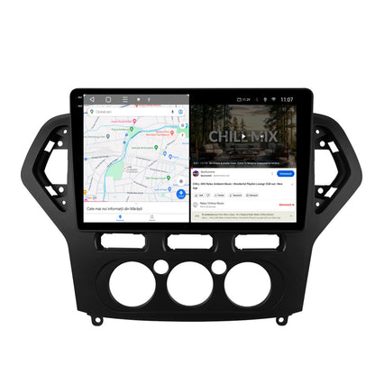 Navigatie 2K Ford Mondeo (2007-2010) Clima Manuala, Android, S-Quadcore / 4GB RAM + 64GB ROM, 10.36 Inch - AD-BGS100042K+AD-BGRKIT126