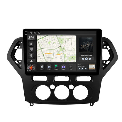 Navigatie 2K Ford Mondeo (2007-2010) Clima Manuala, Android, S-Quadcore / 4GB RAM + 64GB ROM, 10.36 Inch - AD-BGS100042K+AD-BGRKIT126
