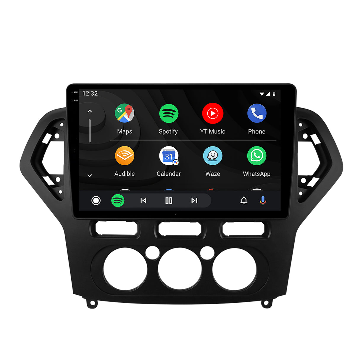 Navigatie 2K Ford Mondeo (2007-2010) Clima Manuala, Android, S-Quadcore / 4GB RAM + 64GB ROM, 10.36 Inch - AD-BGS100042K+AD-BGRKIT126