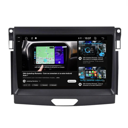 Navigatie 2K Ford Ranger (2015-2020), Android, S-Quadcore / 4GB RAM + 64GB ROM, 9.5 Inch - AD-BGS90042K+AD-BGRKIT120