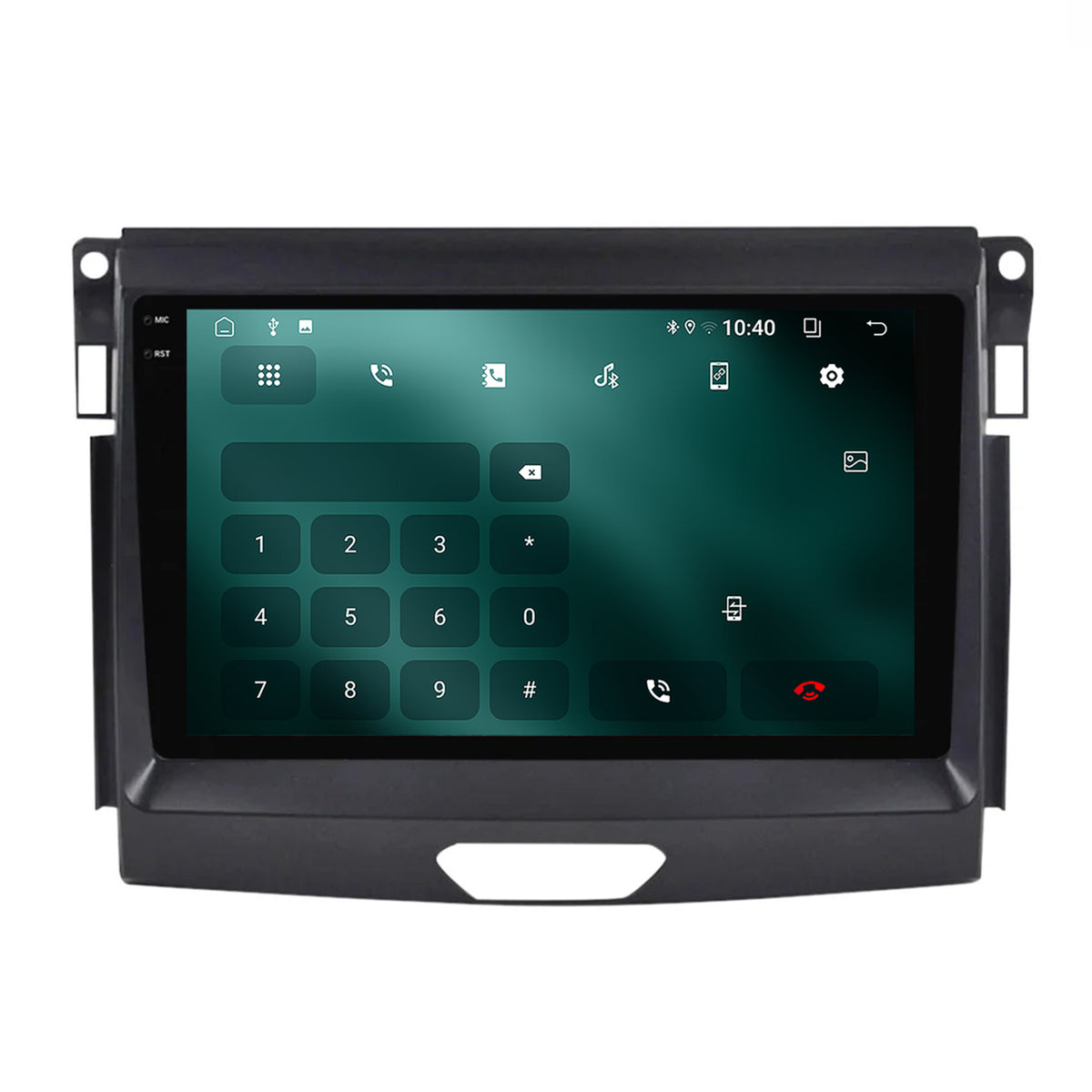 Navigatie 2K Ford Ranger (2015-2020), Android, S-Quadcore / 4GB RAM + 64GB ROM, 9.5 Inch - AD-BGS90042K+AD-BGRKIT120