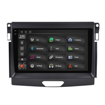 Navigatie 2K Ford Ranger (2015-2020), Android, S-Quadcore / 4GB RAM + 64GB ROM, 9.5 Inch - AD-BGS90042K+AD-BGRKIT120