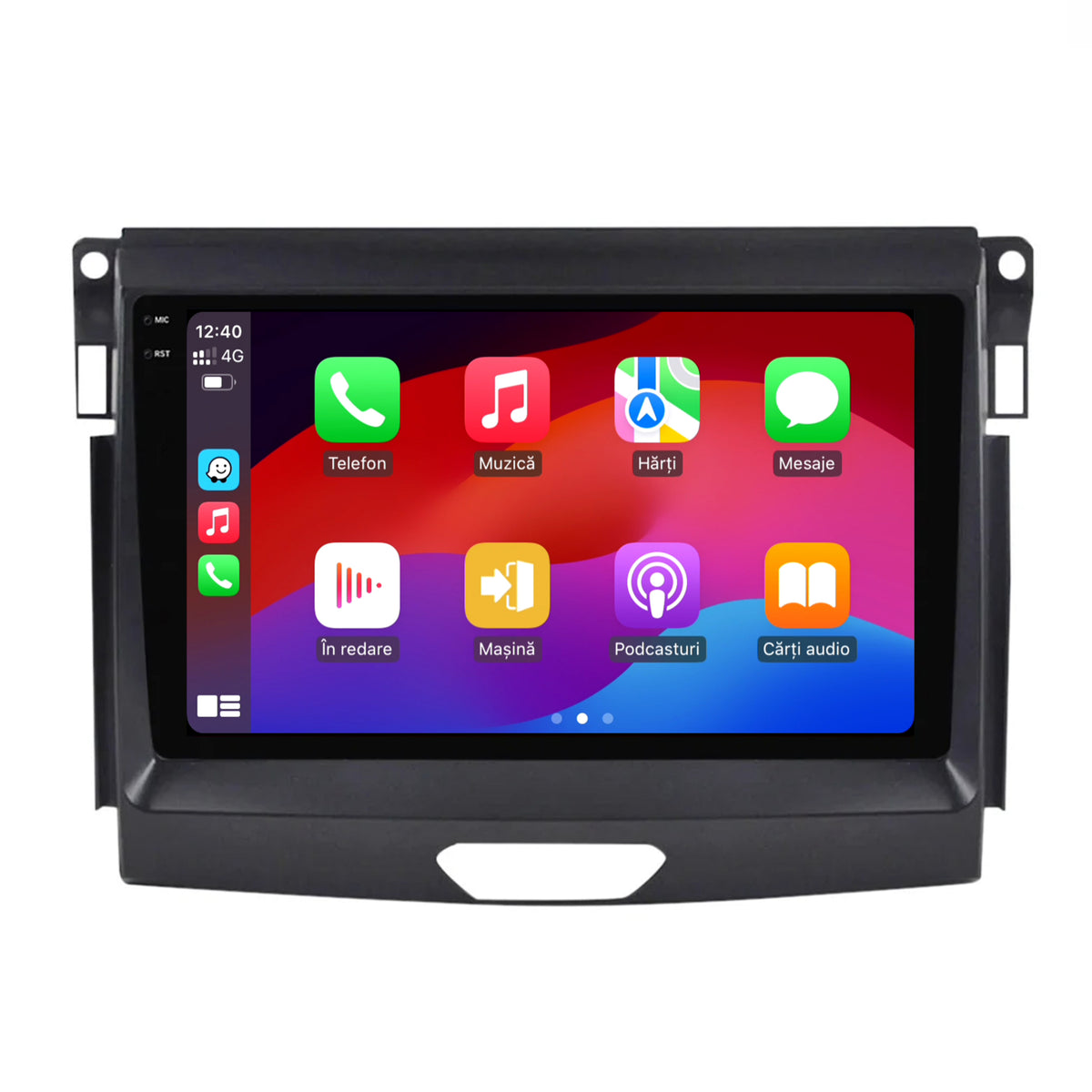 Navigatie 2K Ford Ranger (2015-2020), Android, S-Quadcore / 4GB RAM + 64GB ROM, 9.5 Inch - AD-BGS90042K+AD-BGRKIT120