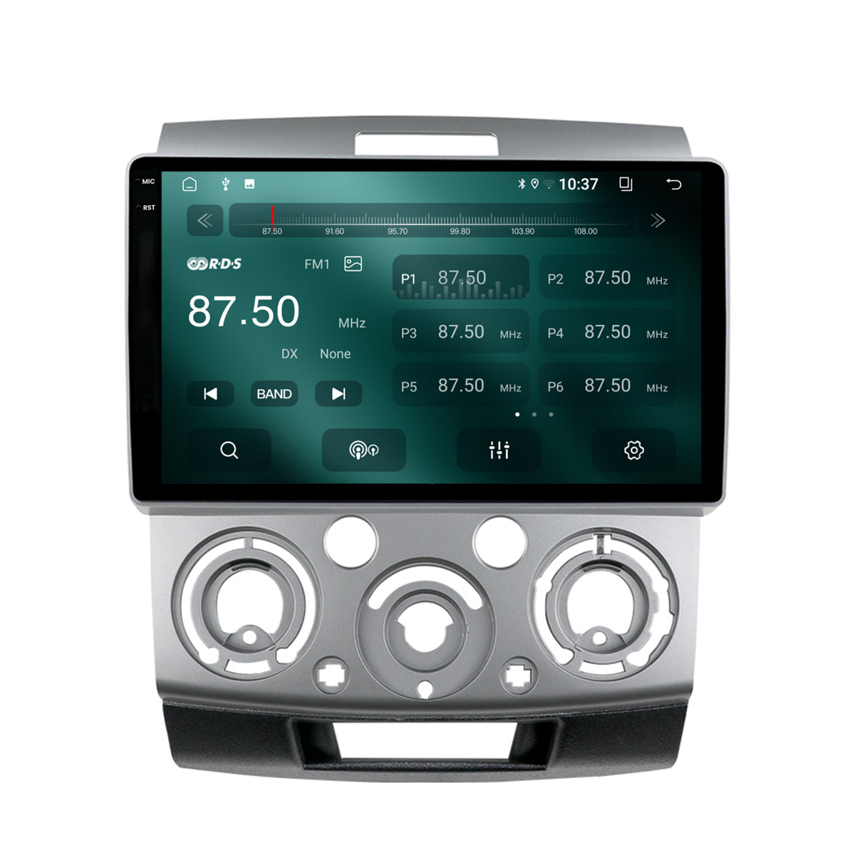 Navigatie 2K Ford Ranger / Mazda BT50 (2007-2012), Android, S-Quadcore / 4GB RAM + 64GB ROM, 9.5 Inch - AD-BGS90042K+AD-BGRKIT136