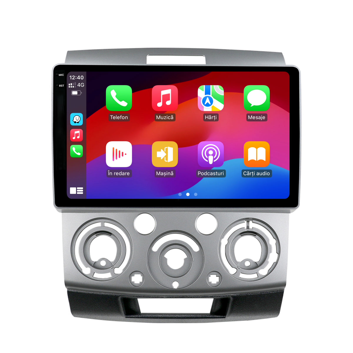 Navigatie 2K Ford Ranger / Mazda BT50 (2007-2012), Android, S-Quadcore / 4GB RAM + 64GB ROM, 9.5 Inch - AD-BGS90042K+AD-BGRKIT136