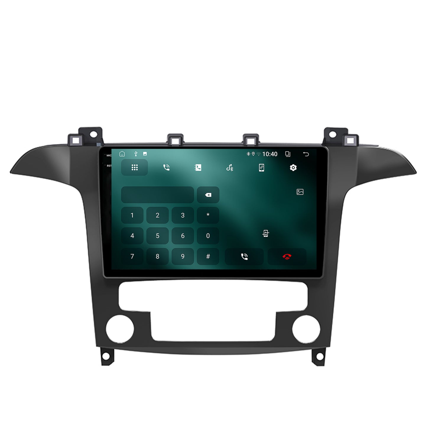 Navigatie 2K Ford S-Max / Galaxy (2006-2015), Android, S-Quadcore / 4GB RAM + 64GB ROM, 9.5 Inch - AD-BGS90042K+AD-BGRKIT125