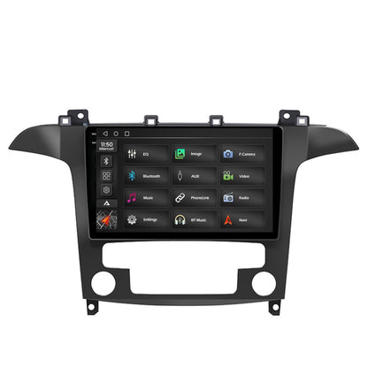 Navigatie 2K Ford S-Max / Galaxy (2006-2015), Android, S-Quadcore / 4GB RAM + 64GB ROM, 9.5 Inch - AD-BGS90042K+AD-BGRKIT125