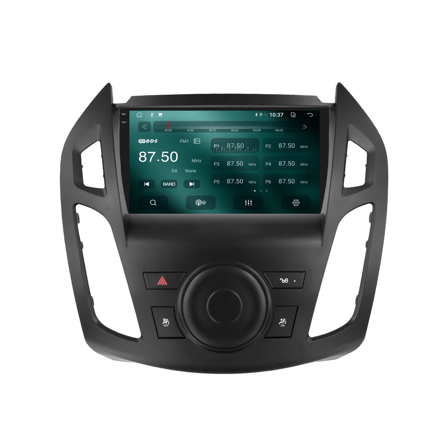 Navigatie 2K Ford Transit (2015-2021), Android, S-Quadcore / 4GB RAM + 64GB ROM, 9.5 Inch - AD-BGS90042K+AD-BGRKIT111