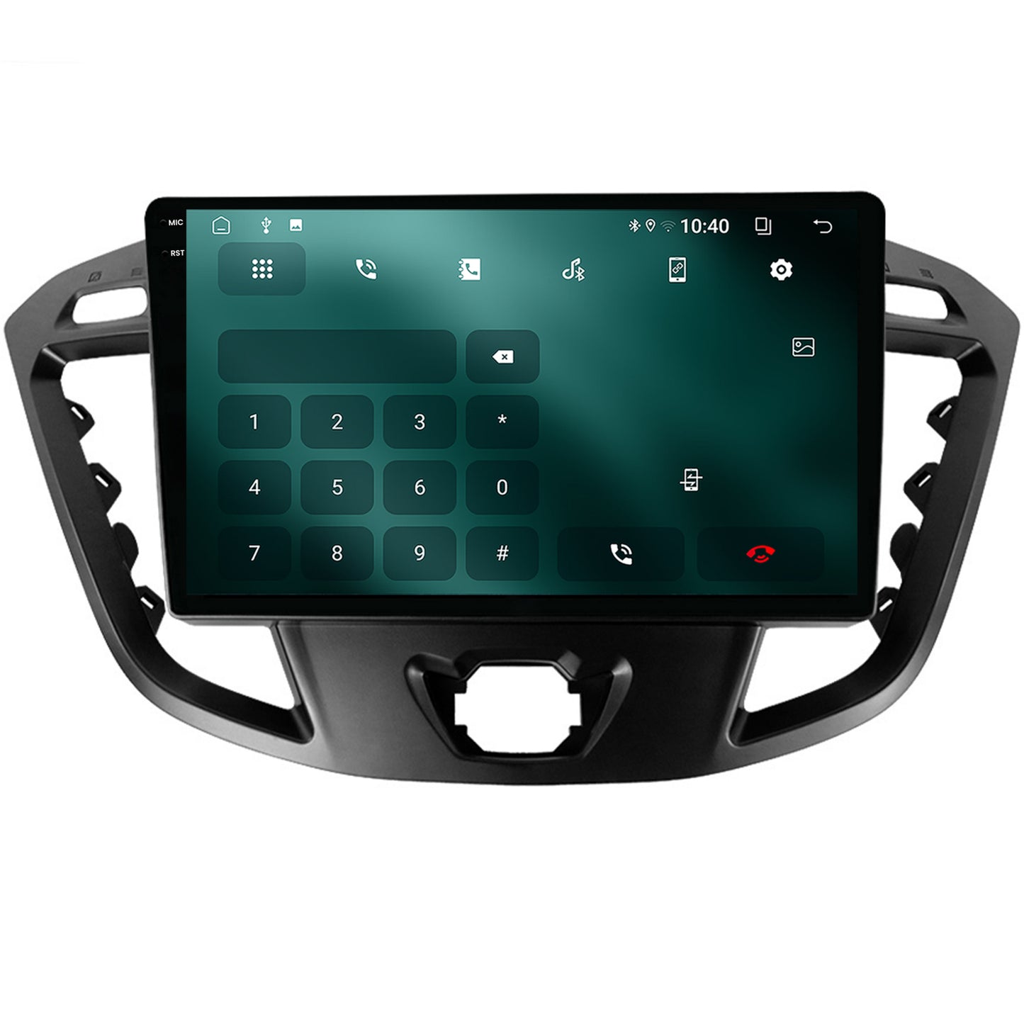 Navigatie 2K Ford Transit / Tourneo (2012-2020), Android,S-Quadcore / 4GB RAM + 64GB ROM, 9.5 Inch - AD-BGS90042K+AD-BGRKIT123