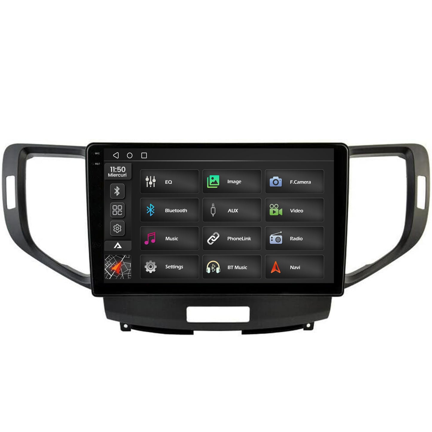 Navigatie 2K Honda Accord VIII (2008-2012), Android, S-Quadcore / 4GB RAM + 64GB ROM, 10.36 Inch - AD-BGS100042K+AD-BGRKIT005V2