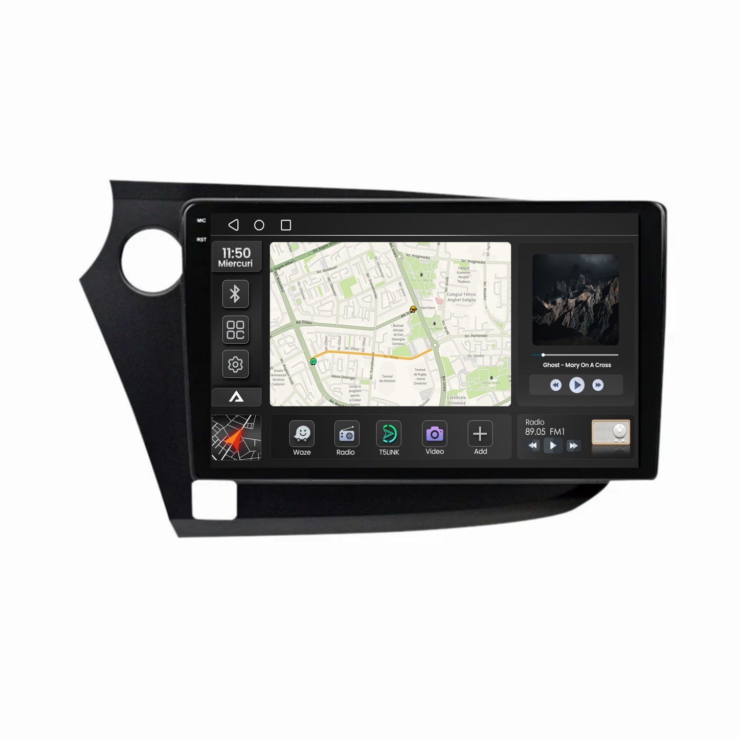Navigatie 2K Honda Insight (2009-2014), Android, S-Quadcore / 4GB RAM + 64GB ROM, 10.36 Inch - AD-BGS90042K+AD-BGRKIT009
