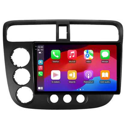 Navigatie 2K Honda Civic (1998-2005), Android, S-Quadcore / 4GB RAM + 64GB ROM, 9.5 Inch - AD-BGS90042K+AD-BGRKIT018
