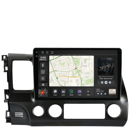 Navigatie 2K Honda Civic (2005-2012), Android, S-Quadcore / 4GB RAM + 64GB ROM, 9.5 Inch - AD-BGS100042K+AD-BGRKIT008