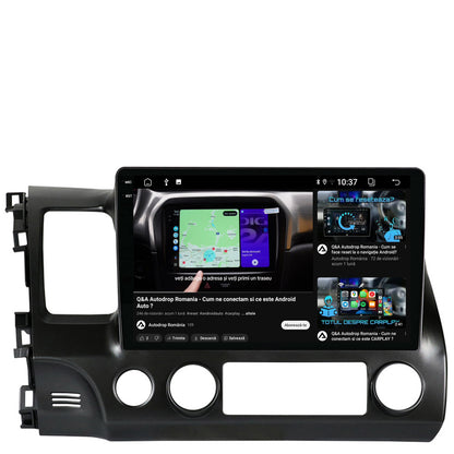 Navigatie 2K Honda Civic (2005-2012), Android, S-Quadcore / 4GB RAM + 64GB ROM, 9.5 Inch - AD-BGS100042K+AD-BGRKIT008