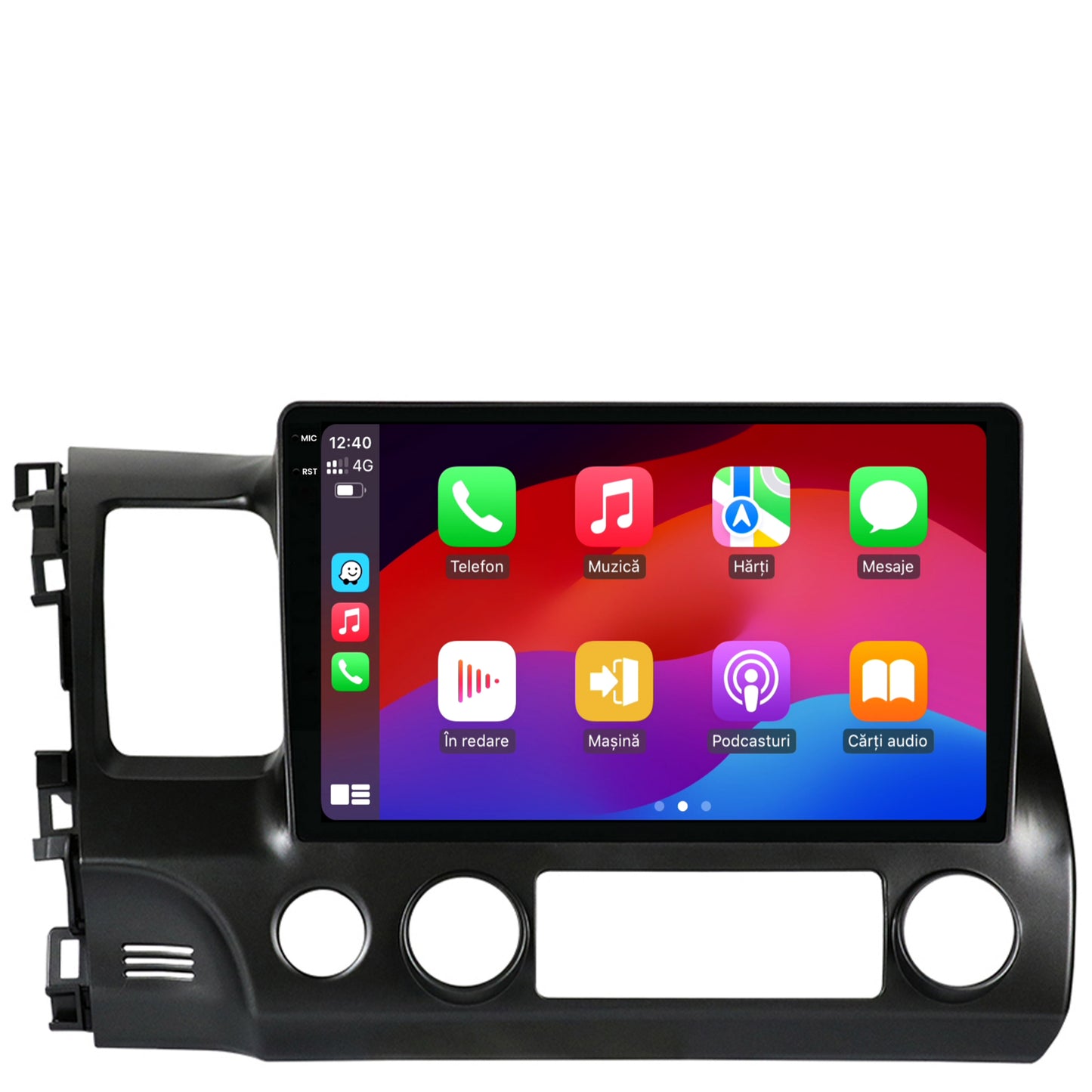 Navigatie 2K Honda Civic (2005-2012), Android, S-Quadcore / 4GB RAM + 64GB ROM, 9.5 Inch - AD-BGS100042K+AD-BGRKIT008