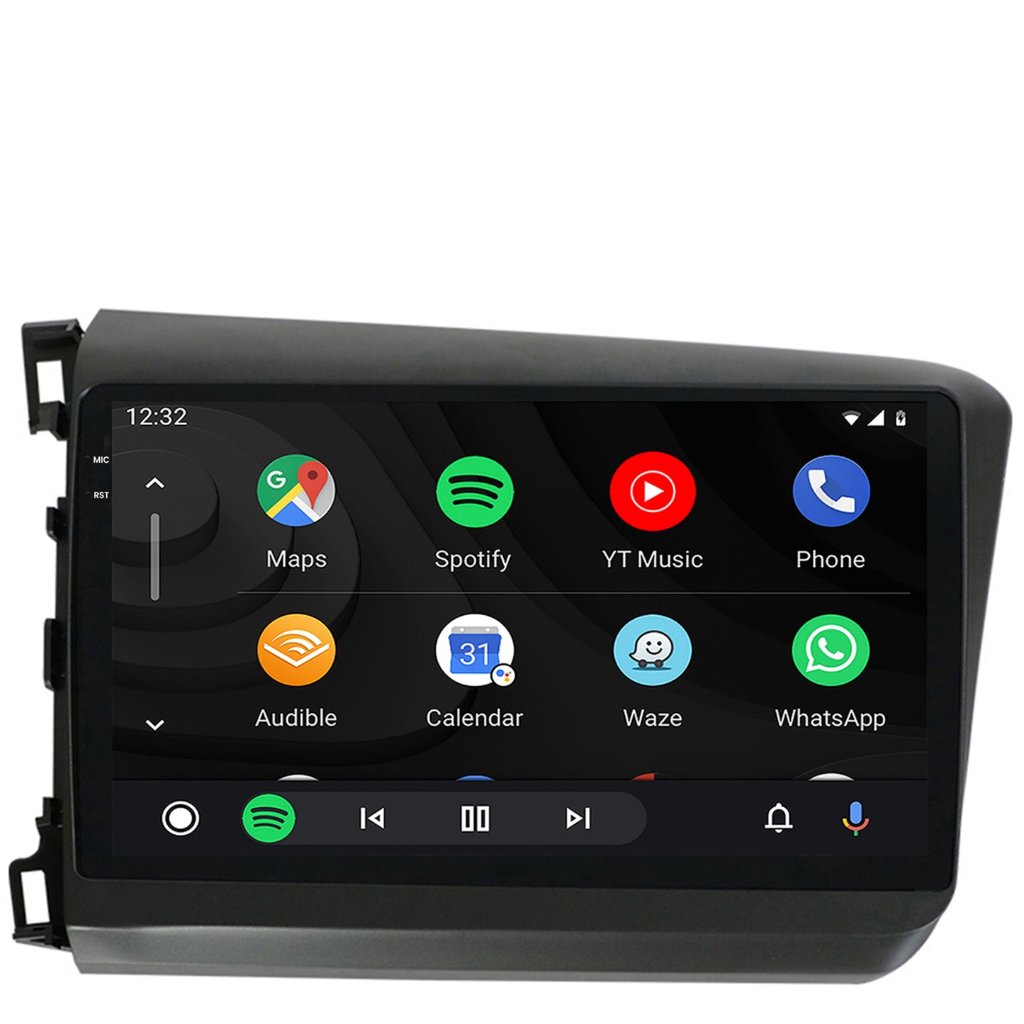 Navigatie 2K Honda Civic (2012-2015), Android, S-Quadcore / 4GB RAM + 64GB ROM, 9.5 Inch - AD-BGS90042K+AD-BGRKIT007