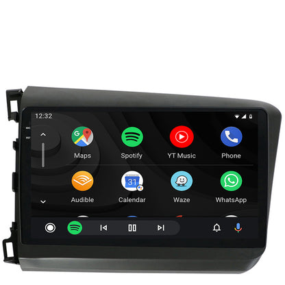 Navigatie 2K Honda Civic (2012-2015), Android, S-Quadcore / 4GB RAM + 64GB ROM, 9.5 Inch - AD-BGS90042K+AD-BGRKIT007