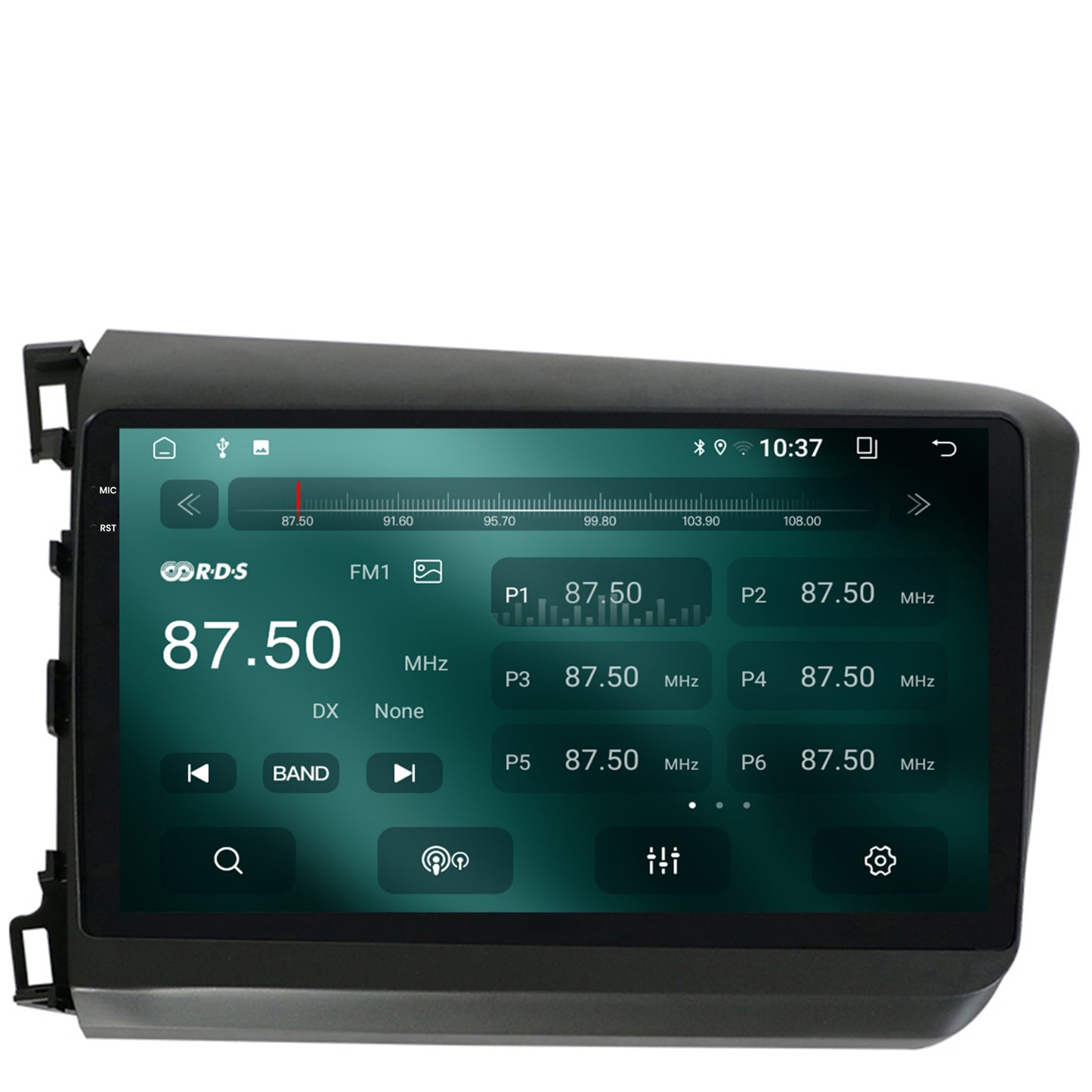 Navigatie 2K Honda Civic (2012-2015), Android, S-Quadcore / 4GB RAM + 64GB ROM, 9.5 Inch - AD-BGS90042K+AD-BGRKIT007