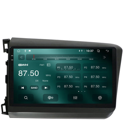 Navigatie 2K Honda Civic (2012-2015), Android, S-Quadcore / 4GB RAM + 64GB ROM, 9.5 Inch - AD-BGS90042K+AD-BGRKIT007