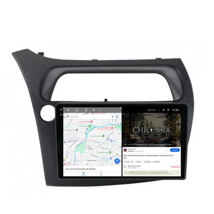 Navigatie 2K Honda Civic Hatchback (2006-2011), Android, S-Quadcore / 4GB RAM + 64GB ROM, 9.5 Inch - AD-BGS90042K+AD-BGRKIT020
