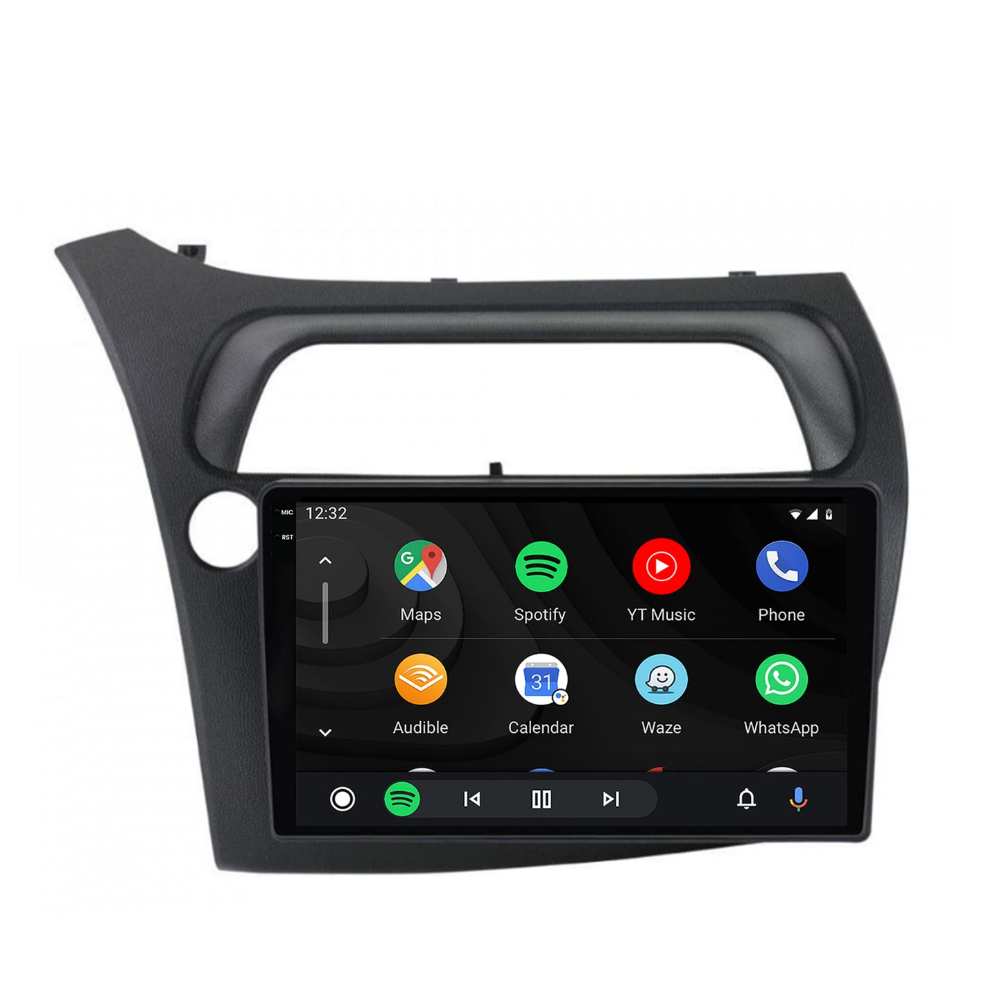Navigatie 2K Honda Civic Hatchback (2006-2011), Android, S-Quadcore / 4GB RAM + 64GB ROM, 9.5 Inch - AD-BGS90042K+AD-BGRKIT020