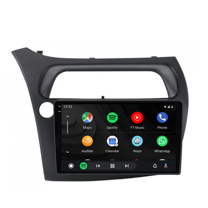 Navigatie 2K Honda Civic Hatchback (2006-2011), Android, S-Quadcore / 4GB RAM + 64GB ROM, 9.5 Inch - AD-BGS90042K+AD-BGRKIT020