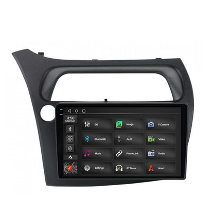 Navigatie 2K Honda Civic Hatchback (2006-2011), Android, S-Quadcore / 4GB RAM + 64GB ROM, 9.5 Inch - AD-BGS90042K+AD-BGRKIT020
