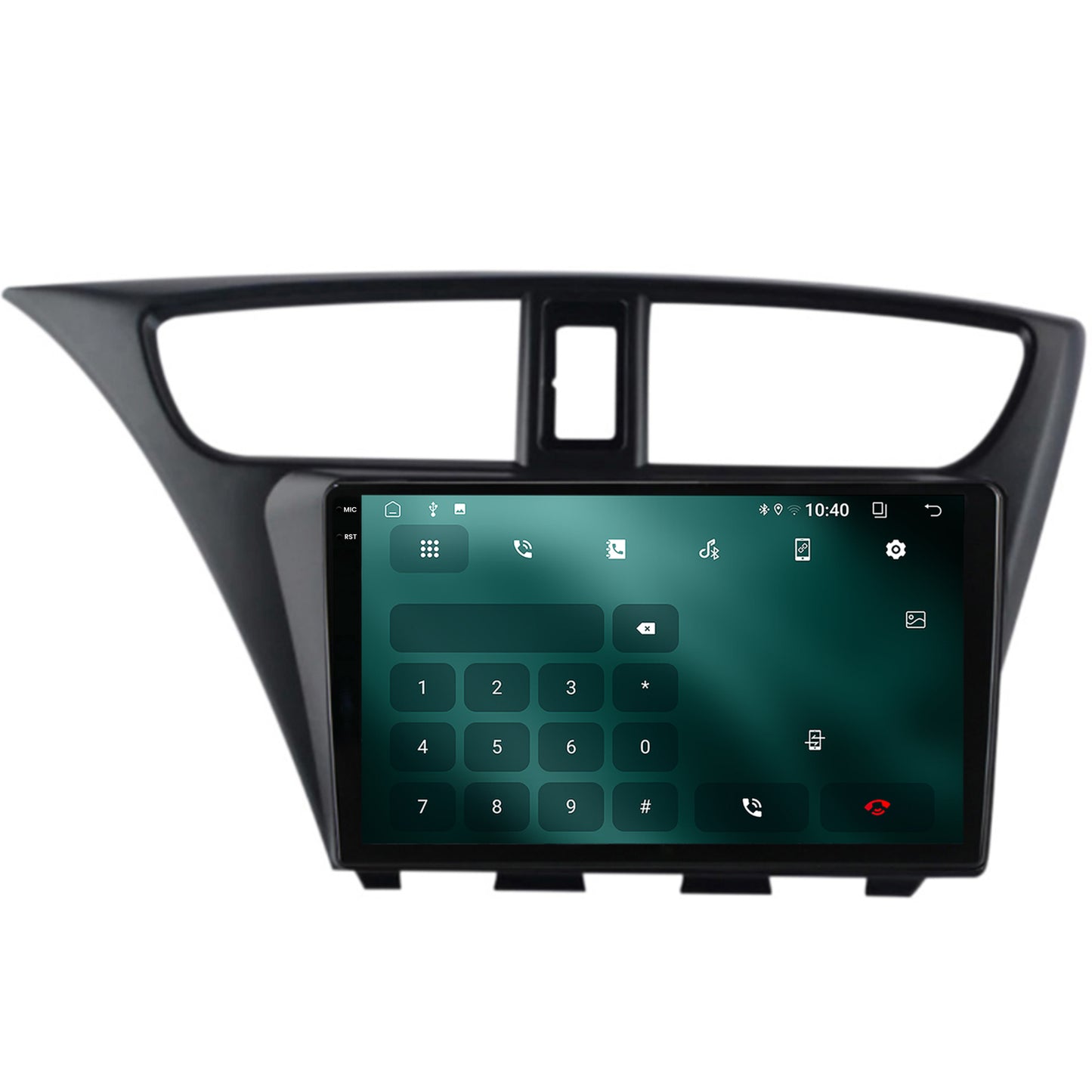 Navigatie 2K Honda Civic Hatchback (2012-2015), Android, S-Quadcore / 4GB RAM + 64GB ROM, 9.5 Inch - AD-BGS90042K+AD-BGRKIT019