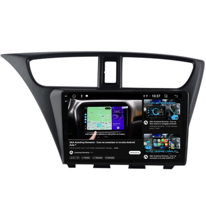 Navigatie 2K Honda Civic Hatchback (2012-2015), Android, S-Quadcore / 4GB RAM + 64GB ROM, 9.5 Inch - AD-BGS90042K+AD-BGRKIT019