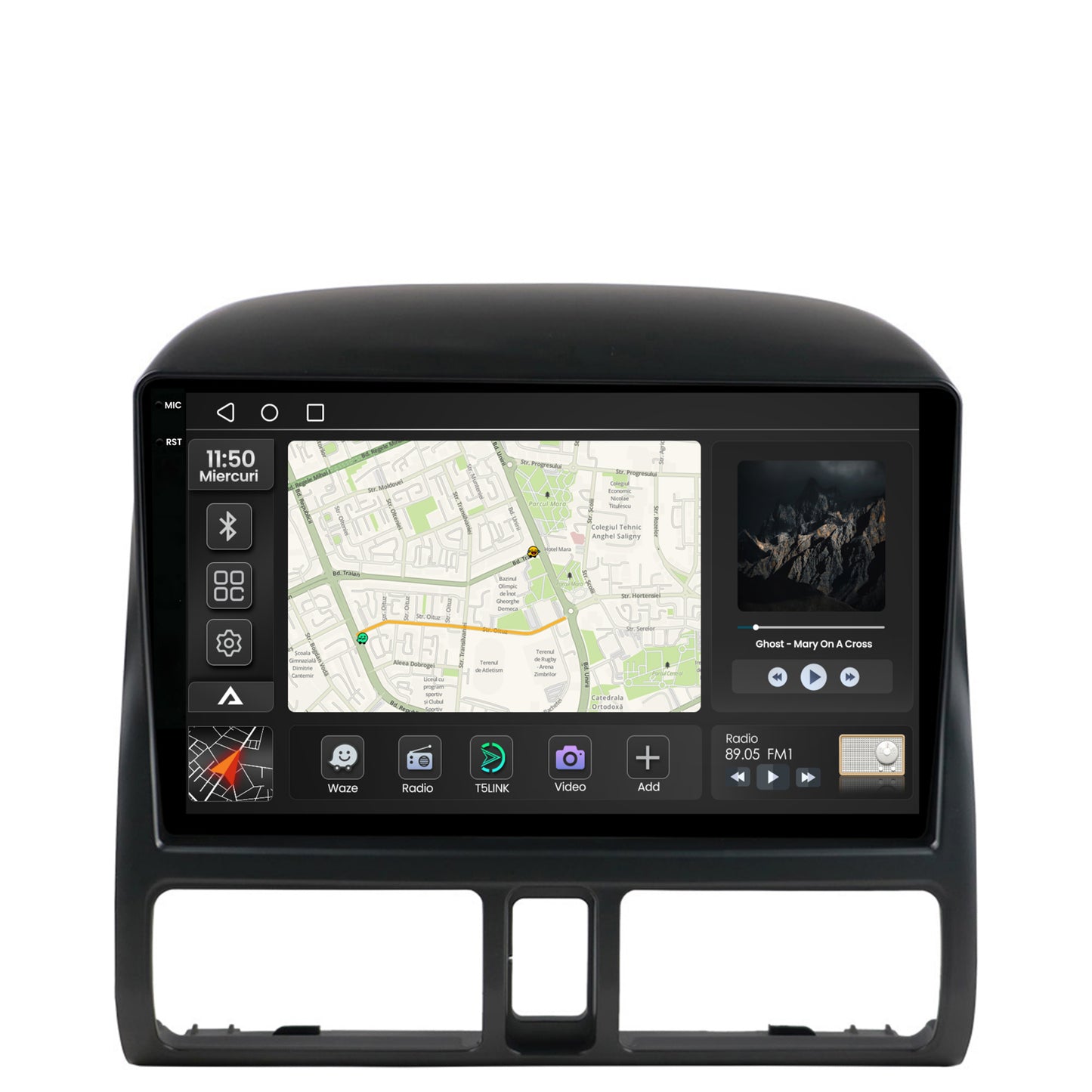 Navigatie 2K Honda CRV (1998-2005), Android, S-Quadcore / 4GB RAM + 64GB ROM, 9.5 Inch - AD-BGS90042K+AD-BGRKIT017