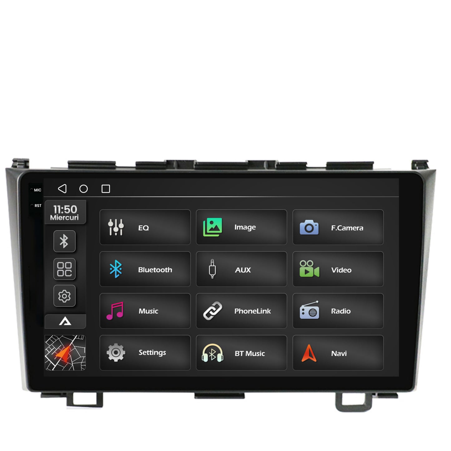 Navigatie 2K Honda CRV (2006-2012), Android, S-Quadcore / 4GB RAM + 64GB ROM, 9.5 Inch - AD-BGS90042K+AD-BGRKIT006