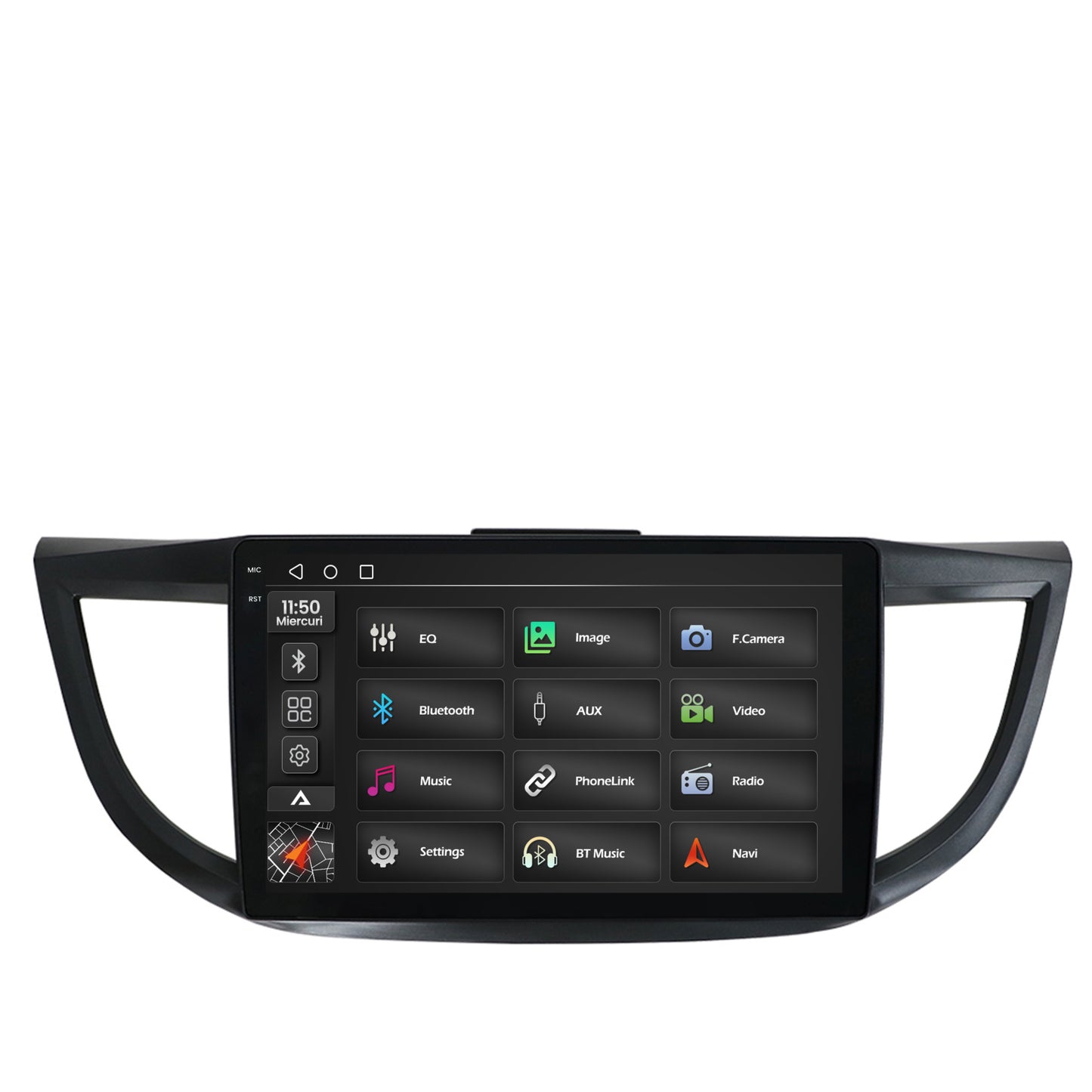 Navigatie 2K Honda CRV (2011-2016), Android, S-Quadcore / 4GB RAM + 64GB ROM, 9.5 Inch - AD-BGS100042K+AD-BGRKIT003