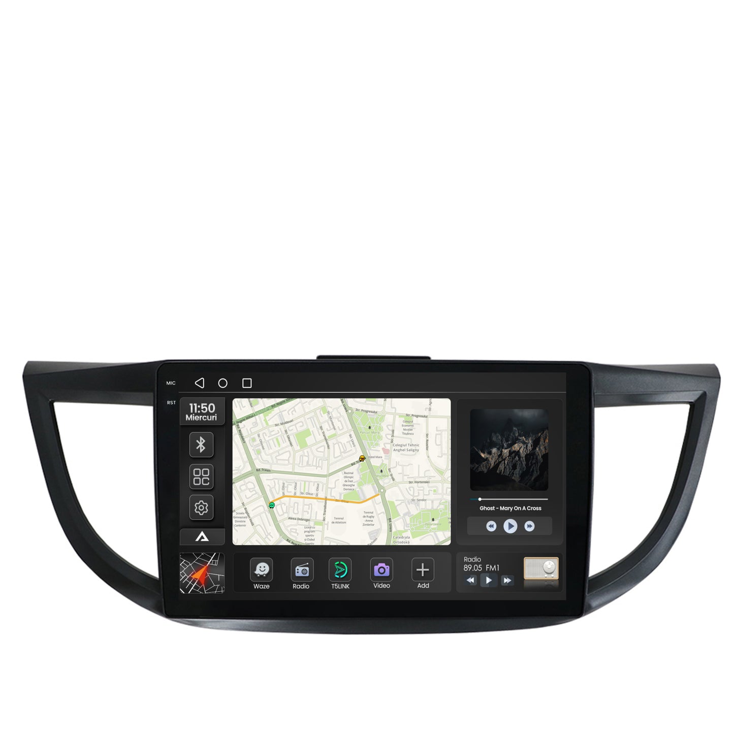 Navigatie 2K Honda CRV (2011-2016), Android, S-Quadcore / 4GB RAM + 64GB ROM, 9.5 Inch - AD-BGS100042K+AD-BGRKIT003