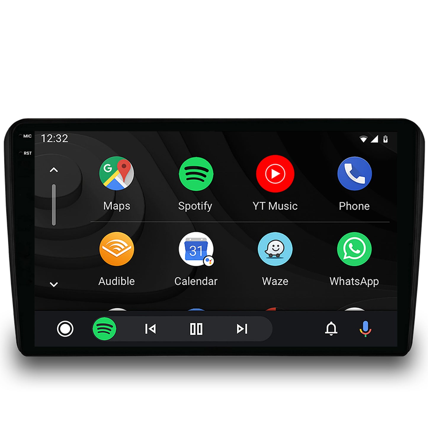 Navigatie 2K HUB64 Audi A3/ S3/ RS3, 4GB RAM, Android, Octacore, Slot Sim 4G, DSP, GPS, Wi-FI, Carplay, Android Auto, USB, Bluetooth, Waze, Touchscreen, 9.5 Inch