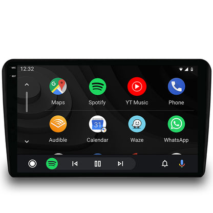 Navigatie 2K HUB64 Audi A3/ S3/ RS3, 8GB RAM, Android, Octacore, Slot Sim 4G, DSP, GPS, Wi-FI, Carplay, Android Auto, USB, Bluetooth, Waze, Touchscreen, 9.5 Inch