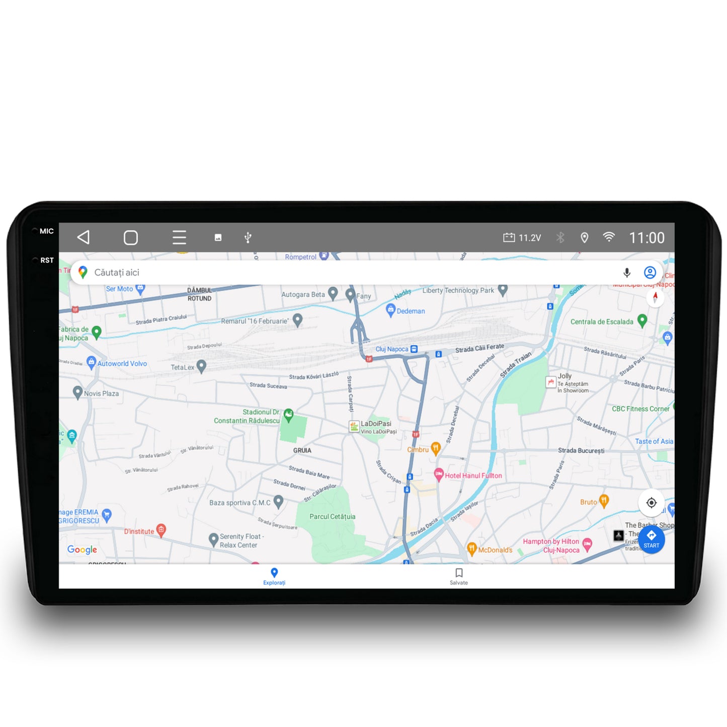 Navigatie 2K HUB64 Audi A3/ S3/ RS3, 8GB RAM, Android, Octacore, Slot Sim 4G, DSP, GPS, Wi-FI, Carplay, Android Auto, USB, Bluetooth, Waze, Touchscreen, 9.5 Inch