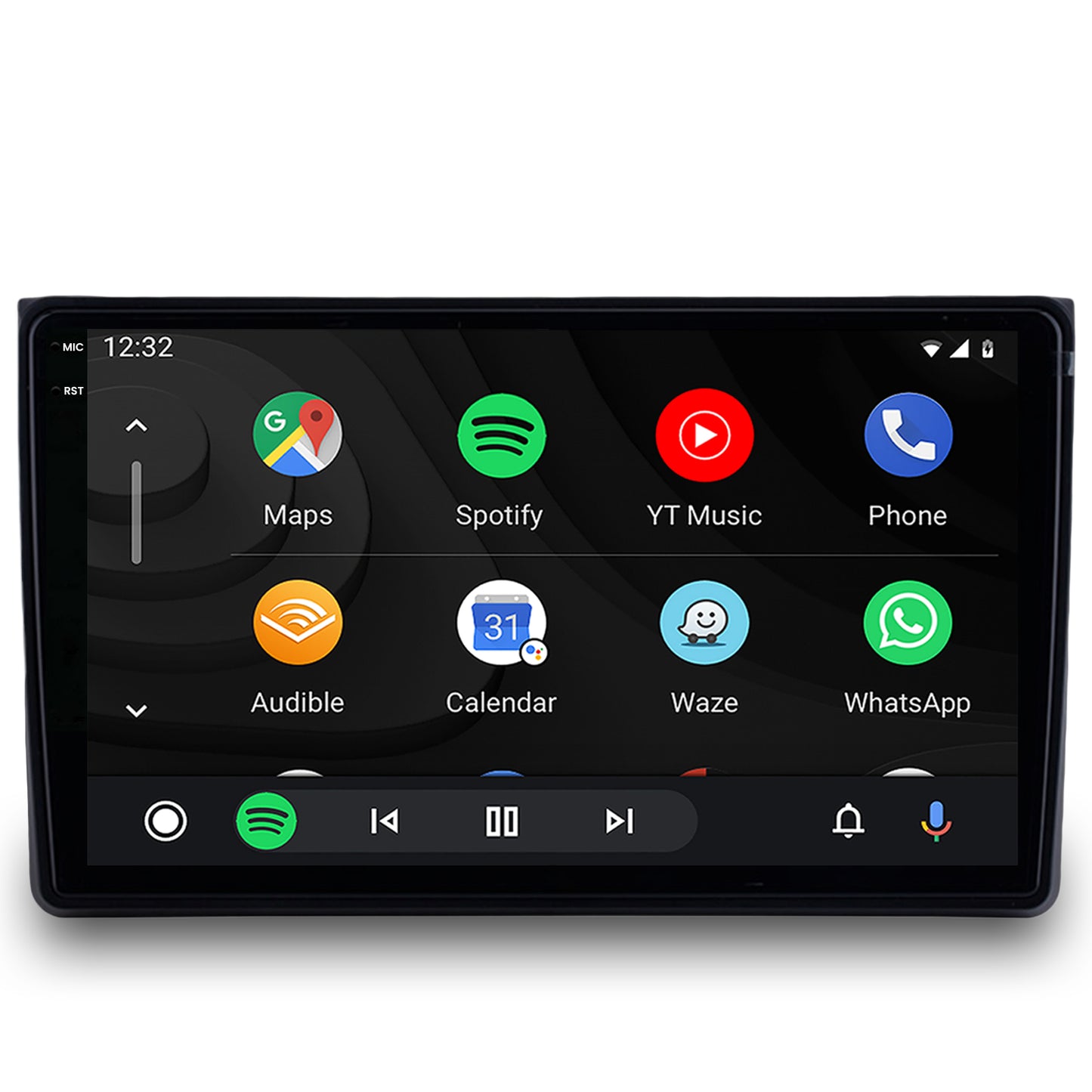 Navigatie 2K HUB64 Audi A4(B6/B7) / Seat Exeo, 4GB RAM, Android, Octacore, Slot Sim 4G, DSP, GPS, Wi-FI, Carplay, Android Auto, USB, Bluetooth, Waze, Touchscreen, 9.5 Inch