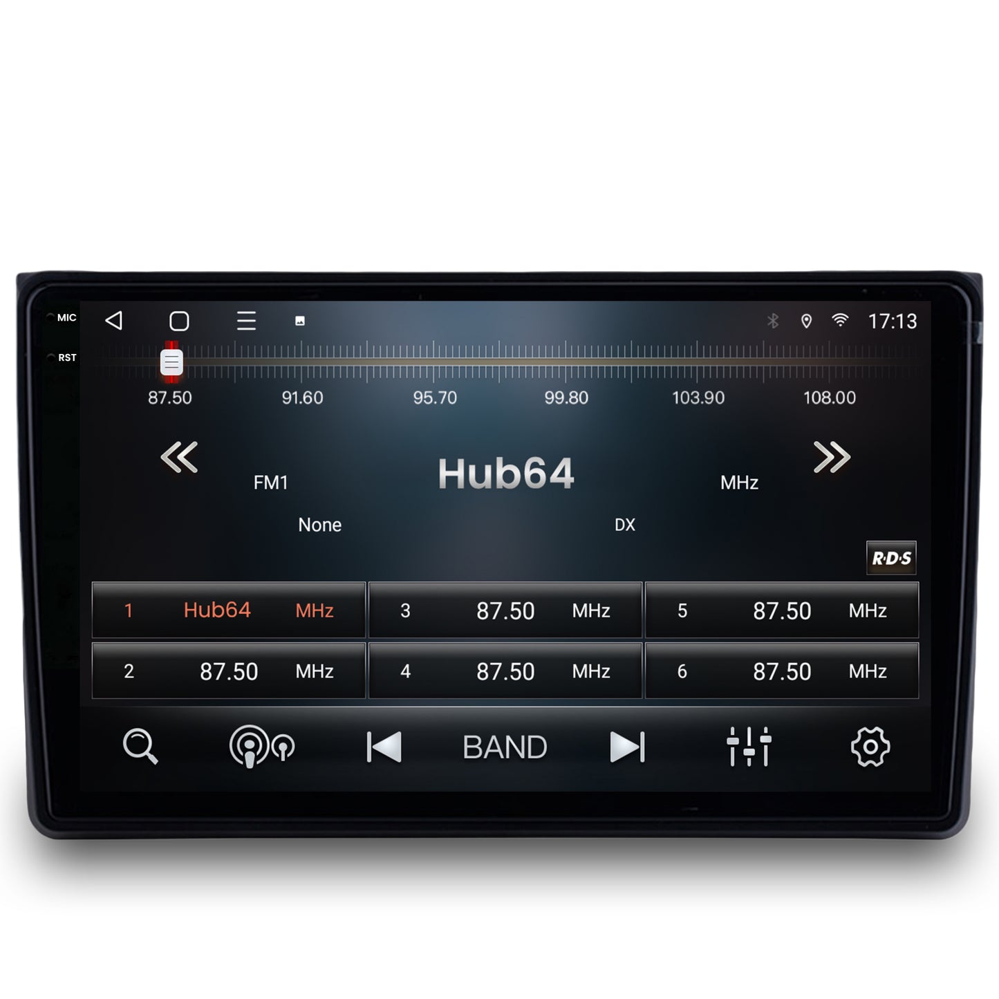 Navigatie 2K HUB64 Audi A4(B6/B7) / Seat Exeo, 4GB RAM, Android, Octacore, Slot Sim 4G, DSP, GPS, Wi-FI, Carplay, Android Auto, USB, Bluetooth, Waze, Touchscreen, 9.5 Inch
