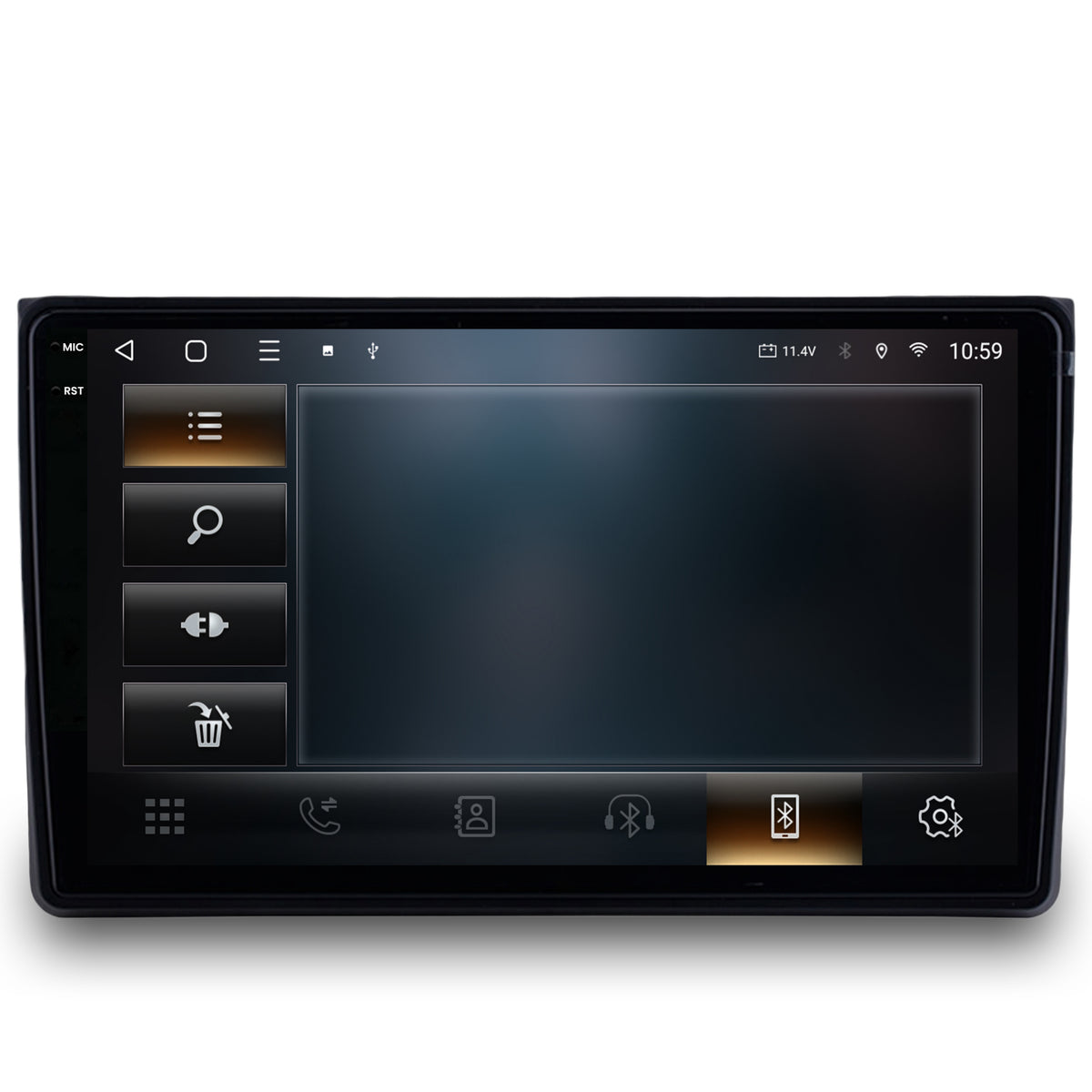 Navigatie 2K HUB64 Audi A4(B6/B7) / SEAT EXEO, 8GB RAM, Android, Octacore, Slot Sim 4G, DSP, GPS, Wi-FI, Carplay, Android Auto, USB, Bluetooth, Waze, Touchscreen, 9.5 Inch