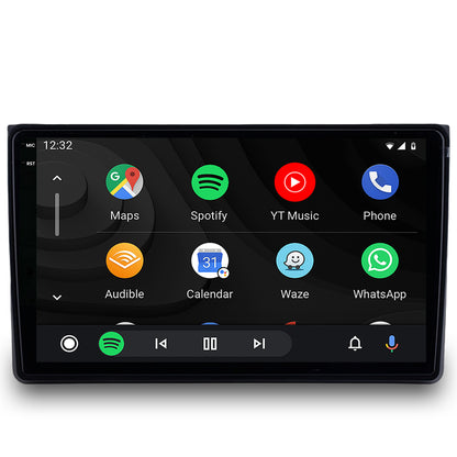 Navigatie 2K HUB64 Audi A4(B6/B7) / SEAT EXEO, 8GB RAM, Android, Octacore, Slot Sim 4G, DSP, GPS, Wi-FI, Carplay, Android Auto, USB, Bluetooth, Waze, Touchscreen, 9.5 Inch