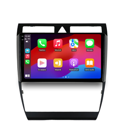 Navigatie 2K HUB64 Audi A6 (1999-2004), 4GB RAM, Android, Octacore, Slot Sim 4G, DSP, GPS, Wi-FI, Carplay, Android Auto, USB, Bluetooth, Waze, Touchscreen, 9.5 Inch