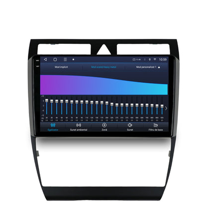 Navigatie 2K HUB64 Audi A6 (1999-2004), 4GB RAM, Android, Octacore, Slot Sim 4G, DSP, GPS, Wi-FI, Carplay, Android Auto, USB, Bluetooth, Waze, Touchscreen, 9.5 Inch