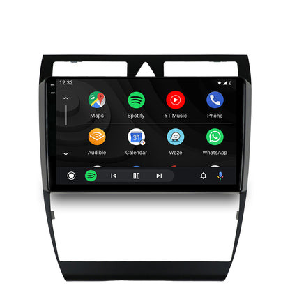 Navigatie 2K HUB64 Audi A6 (1999-2004), 4GB RAM, Android, Octacore, Slot Sim 4G, DSP, GPS, Wi-FI, Carplay, Android Auto, USB, Bluetooth, Waze, Touchscreen, 9.5 Inch