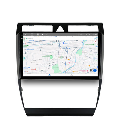 Navigatie 2K HUB64 Audi A6 (1999-2004), 4GB RAM, Android, Octacore, Slot Sim 4G, DSP, GPS, Wi-FI, Carplay, Android Auto, USB, Bluetooth, Waze, Touchscreen, 9.5 Inch