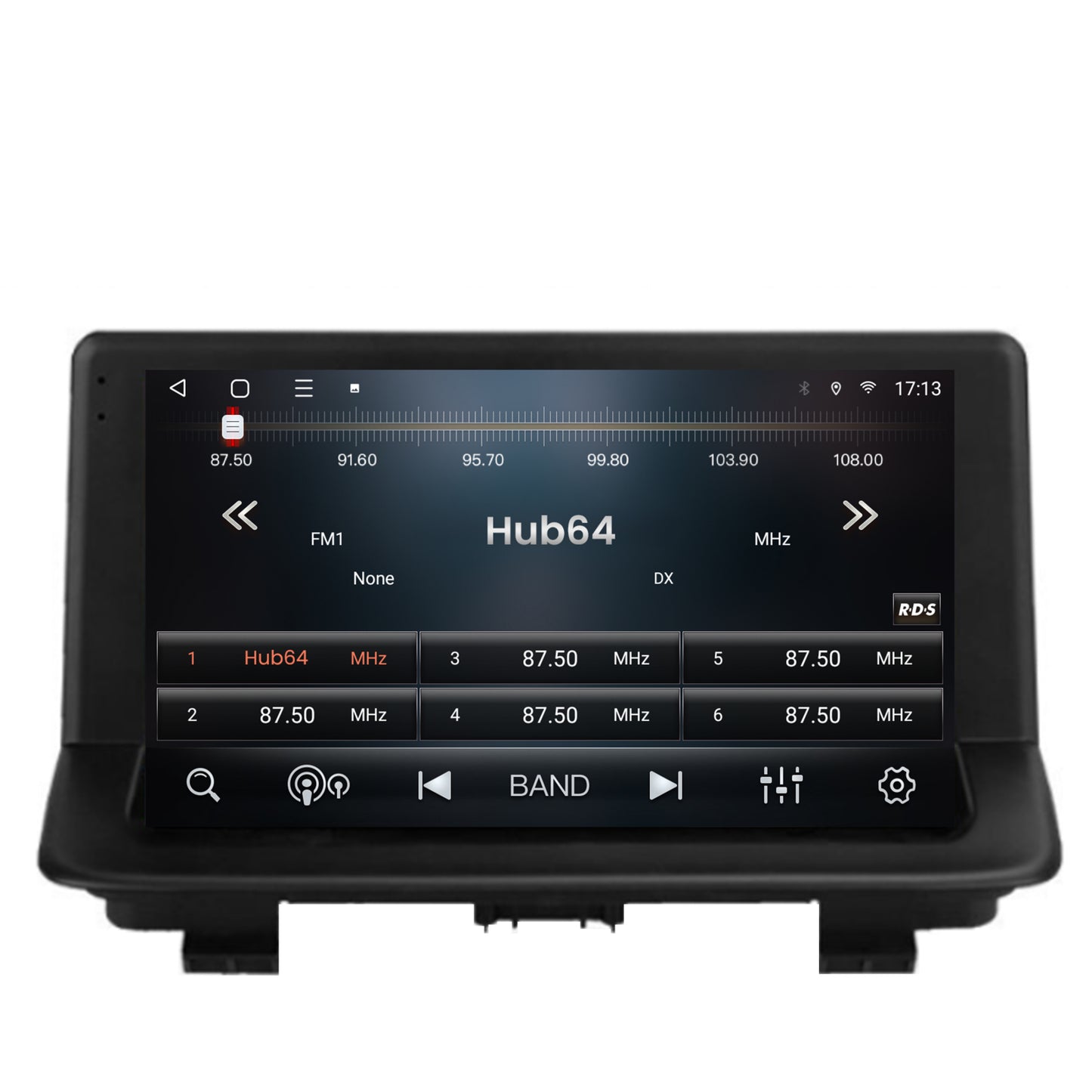 Navigatie 2K HUB64 Audi Q3 (2011-2018), 4GB RAM, Android, Octacore, Slot Sim 4G, DSP, GPS, Wi-FI, Carplay, Android Auto, USB, Bluetooth, Waze, Touchscreen, 9.5 Inch
