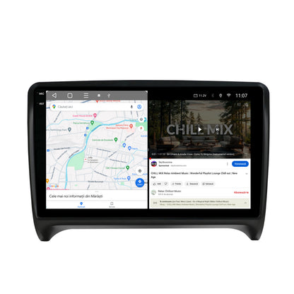 Navigatie 2K HUB64 Audi TT, 4GB RAM, Android, Octacore, Slot Sim 4G, DSP, GPS, Wi-FI, Carplay, Android Auto, USB, Bluetooth, Waze, Touchscreen, 9.5 Inch