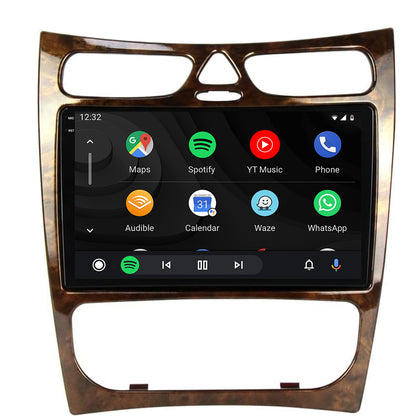 Navigatie 2K HUB64 Benz CLK (W209) (2002-2005), 8GB RAM, Android, Octacore, Slot Sim 4G, DSP, GPS, Wi-FI, Carplay, Android Auto, USB, Bluetooth, Waze, Touchscreen, 9.5 Inch